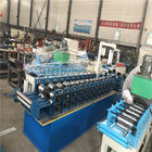 Precision Roll Forming Machine With 15-20 Roller Stations Hydraulic Cutting 45# Steel Rollers