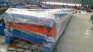 Professional Roofing Sheet Roll Forming Machine double chains transmission