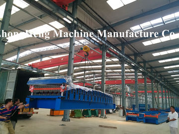 Professional Roofing Sheet Roll Forming Machine double chains transmission