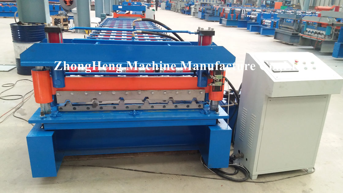 Iron Sheet Zink Metal Building Material Cold Roll Forming Machine For Metal Roofing
